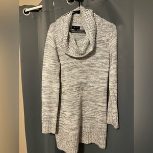 AB Studio Gray Sweater Dress